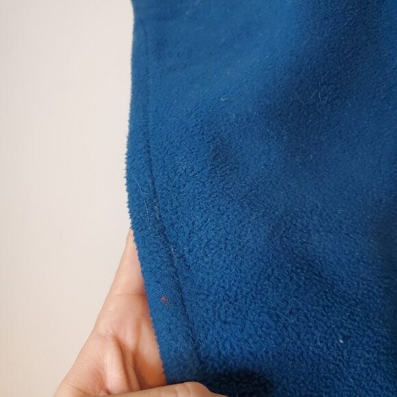 Vintage 90s Patagonia Synchilla Snap Fleece Jacket Teal Size XL - Picture 6 of 7